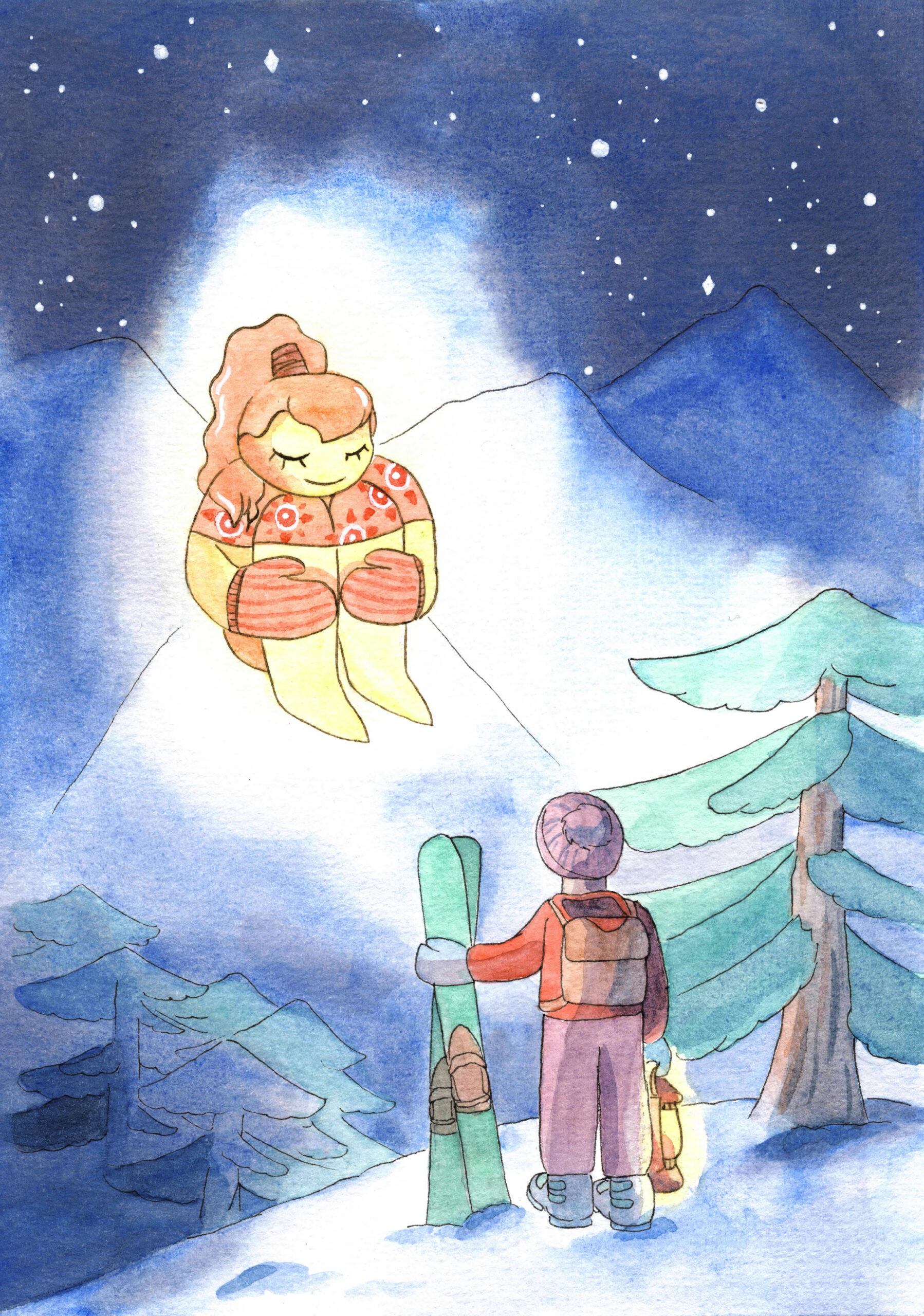 Fille de l'hiver