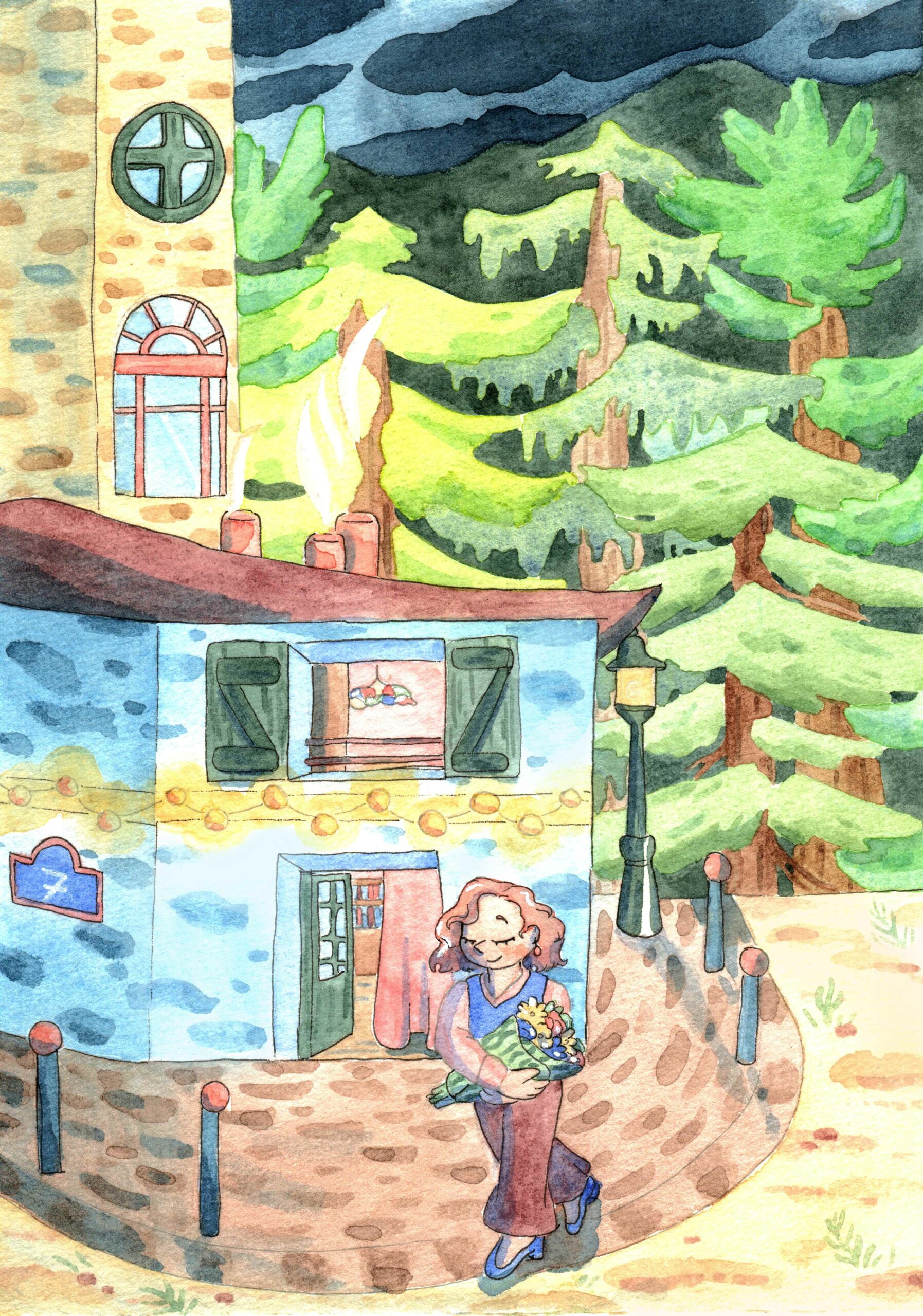 Ballade sous les sapins